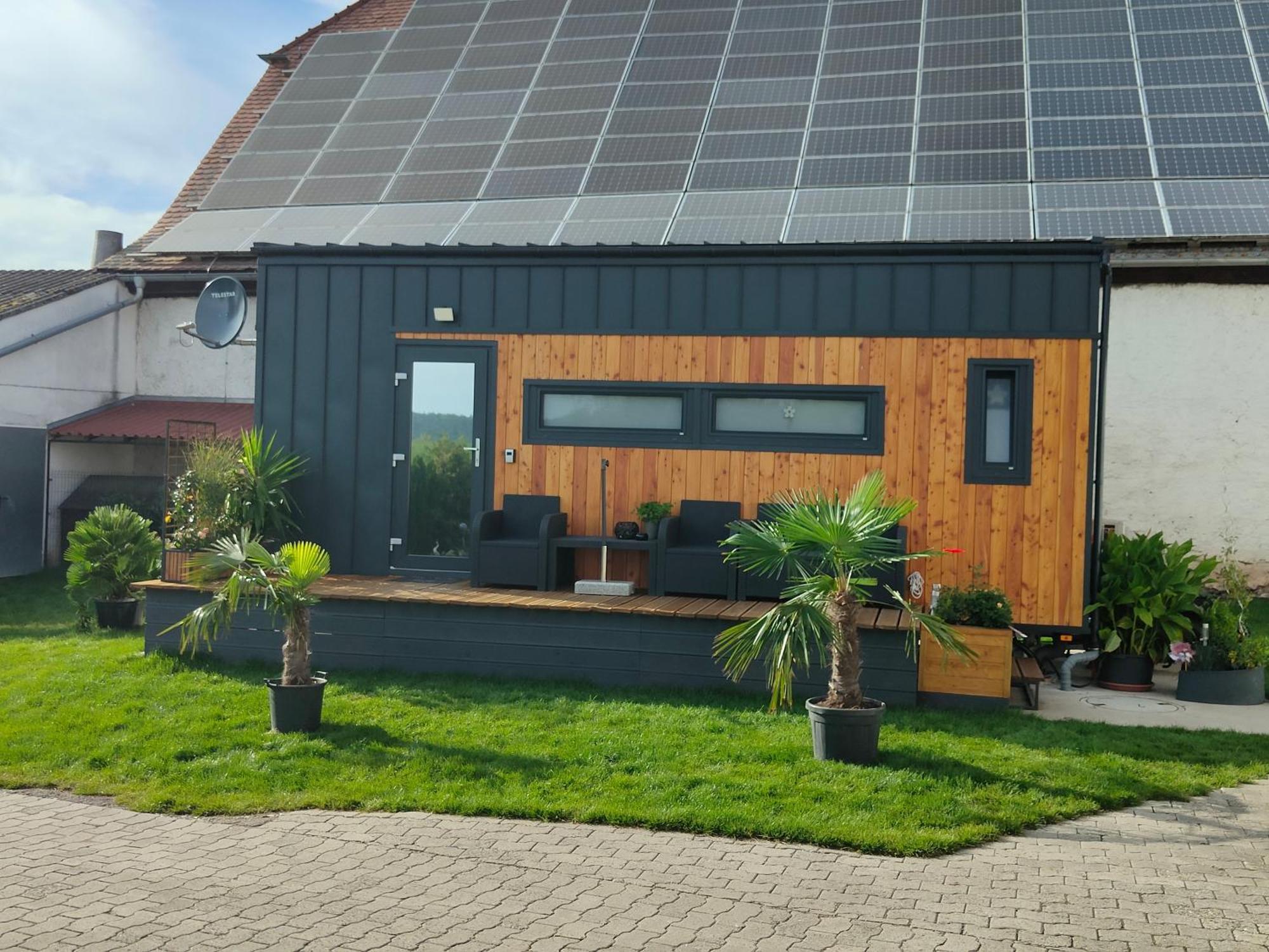 Mariolas Tinyhouse Markt Nordheim Exteriör bild